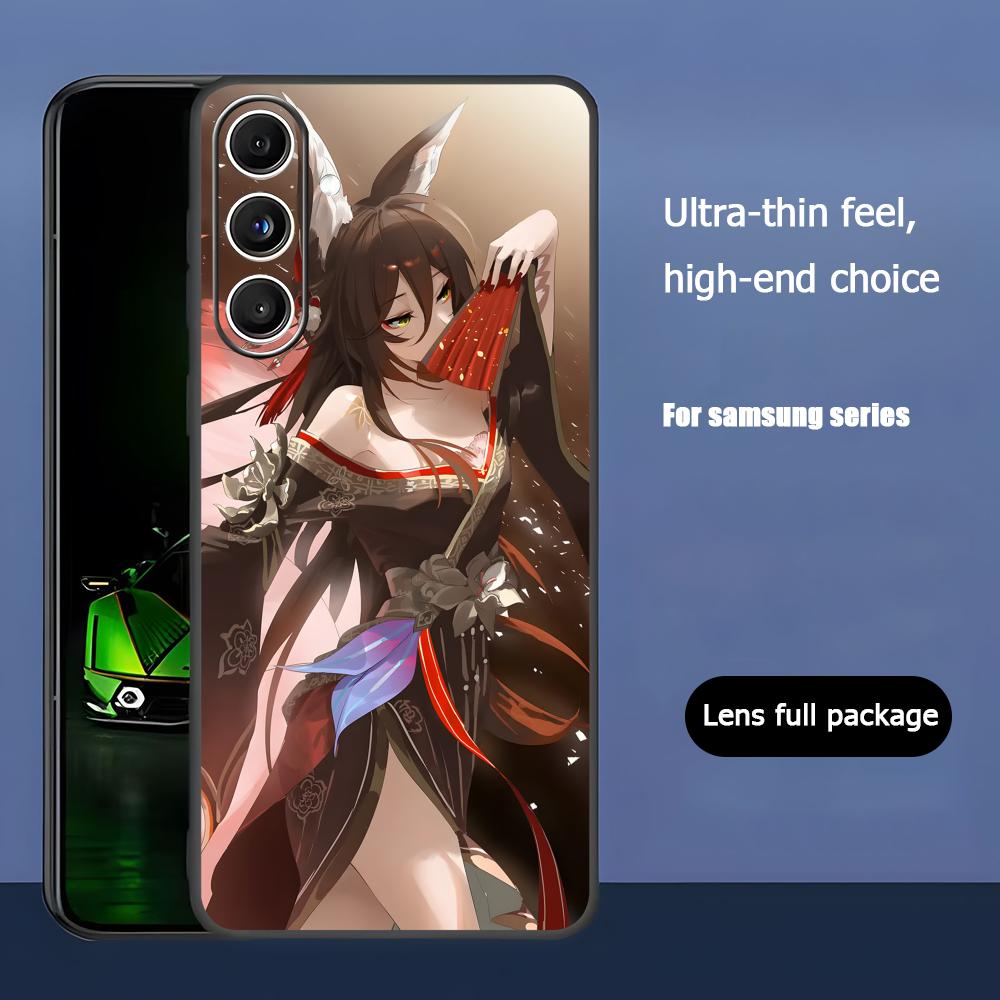

HonkaiStarRail Fugue Phone Case For Samsung Galaxy S26 S25 S24 S23 S22 S21 Plus Ultra Note20 Soft Black Galaxy S24 Ultra