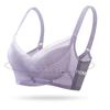Women's Thin Sexy Bra Lace Mesh Deep V Gather Adjustment Type Underwear Female Large Size Bra Full Cup Thin Underwear Brassiere Without Steel Ring