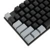 Mechanical Keyboard 87 Keys Blue   RGB Backlit Contrast Color Ergonomic Wired Keyboard for Laptop Desktop PC