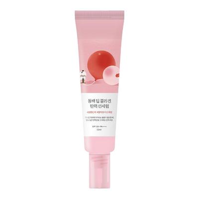 Camellia Hlboké Kolagénové Spevňujúce Slnečné Sérum 50ml – Elasticita + UV Ochrana v Jednom, Kórejské