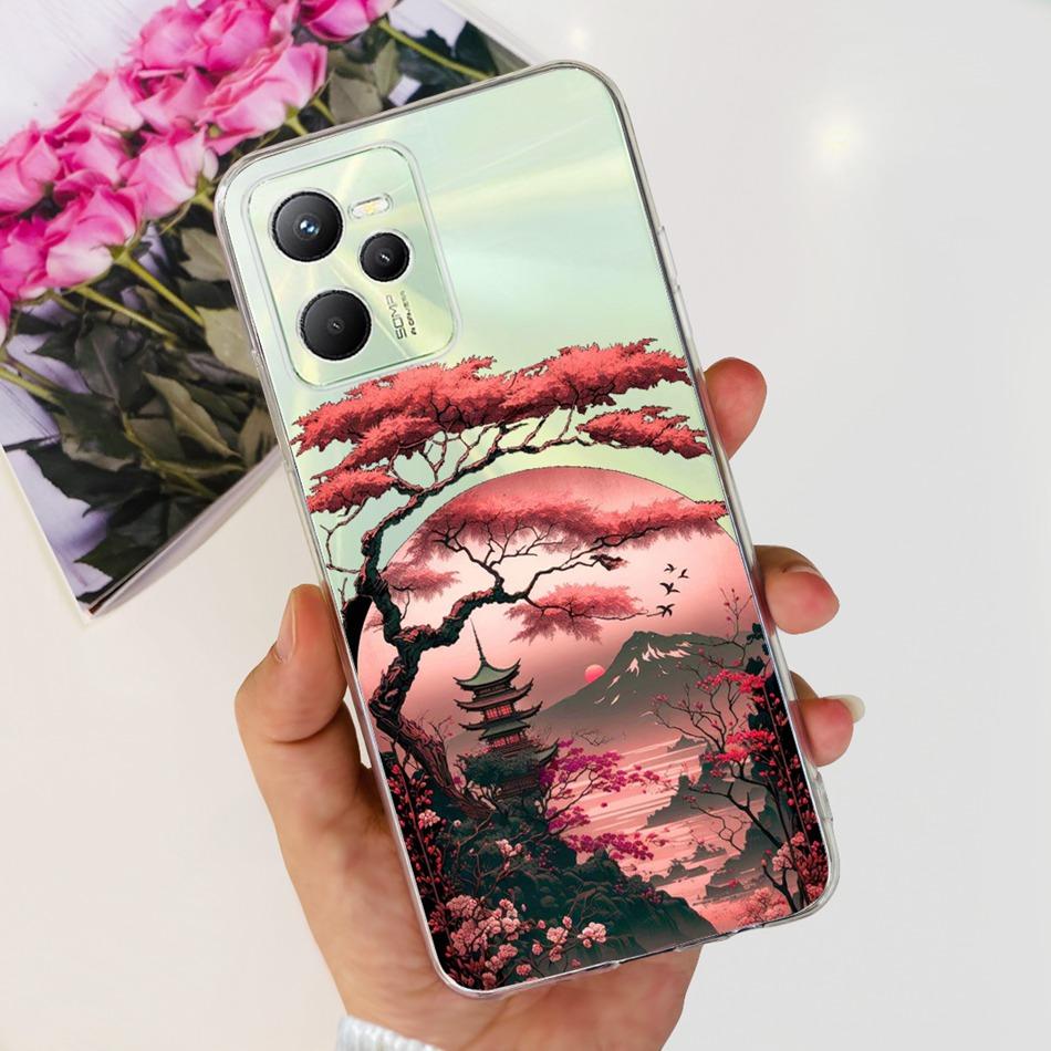 For Realme C35 Case RealmeC35 C 35 4G RMX3511 Fashion Cool Pattern Soft Silicone TPU Phone Cases