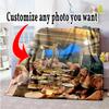 Customize Photos Customize Your Photo Blanket Cozy Customizable Blanket Durable Comfort Suitable for Bed Couch Bedding Living Room for All Occasions