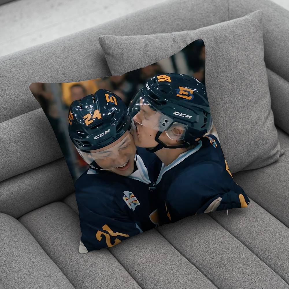 Beliebte TV-Heiz-Rivalität Kissenbezug Quadratisch Doppelseitiger Druck Kurzer Plüsch Sofa-Kissenbezug Schlafzimmer Nachttischkissen