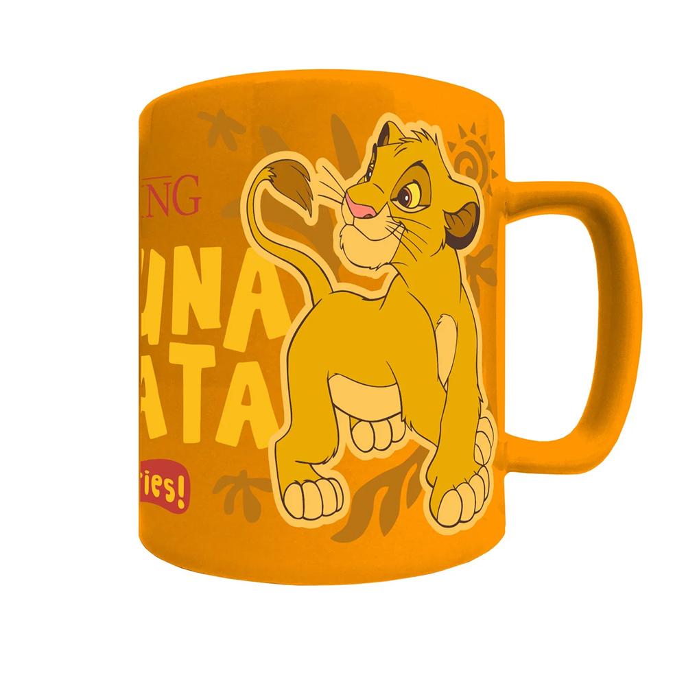 The Lion King Simba Lächelndes Gesicht Flauschige Tasse