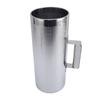 Guiro Instrument 32x13cm Open Design Stainless Steel Guiro Shaker with Scraper for Jazz Band Concert Stage Performance