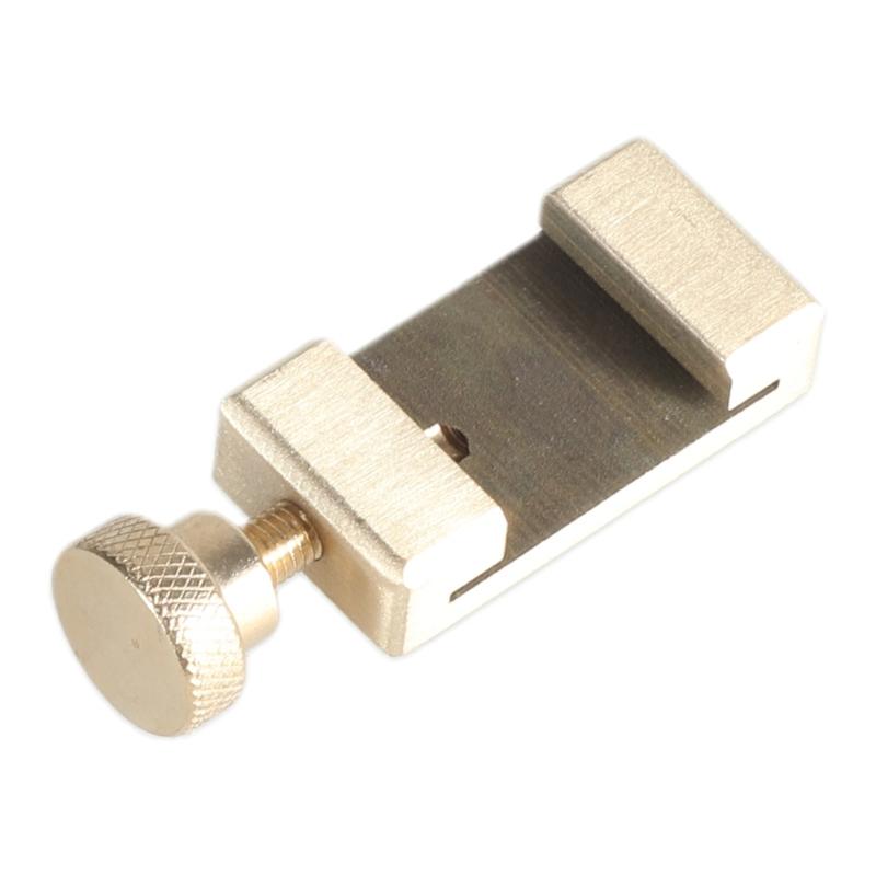 Ruler StopsFences, Brass Scribers Steel Ruler Positioning Limit Block Angles Line Scribers Locators for Woodworking