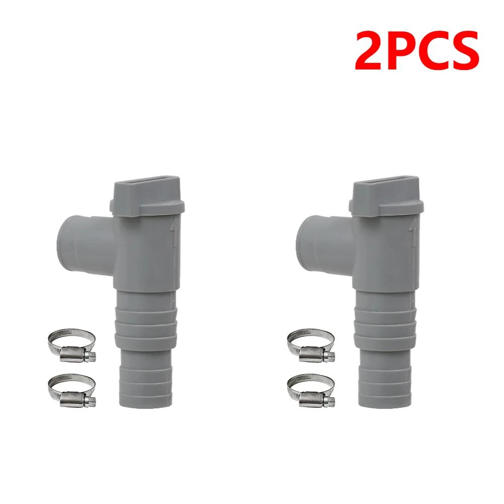 1-10set PVC Pool Filter Pump Adapter for 32mm Pipe Hoses Connector Part Pool On/Off Plunger Valve Leak Proof Replacement Outdoor