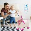 Children's Jumper for Jumping with Pump Unicorn White with Shiny Horn with Bandana