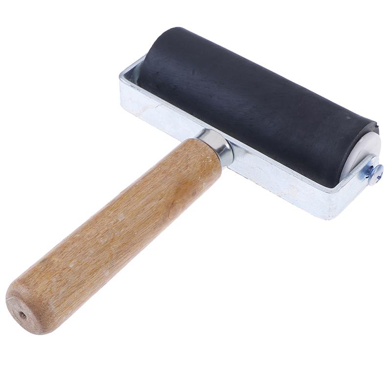 10 cm Profesjonalny Gumowy Wałek Do Tłoczenia Farba Olejna Drukarnia Wałek Do Druku