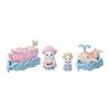 Sylvanian Families Amusement Park Ride Set - BoatDolphin CO-80 ST Mark Certification 3 years older Toy Dollhouse EPOCH