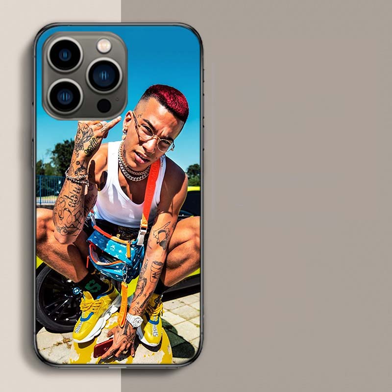 Rapper Sfera Ebbasta Phone Case For Iphone 17 Air 15 Pro 14 Plus 16 Pro Max 17E 16E 12 13 Mini 11 Cover Cute Fundas