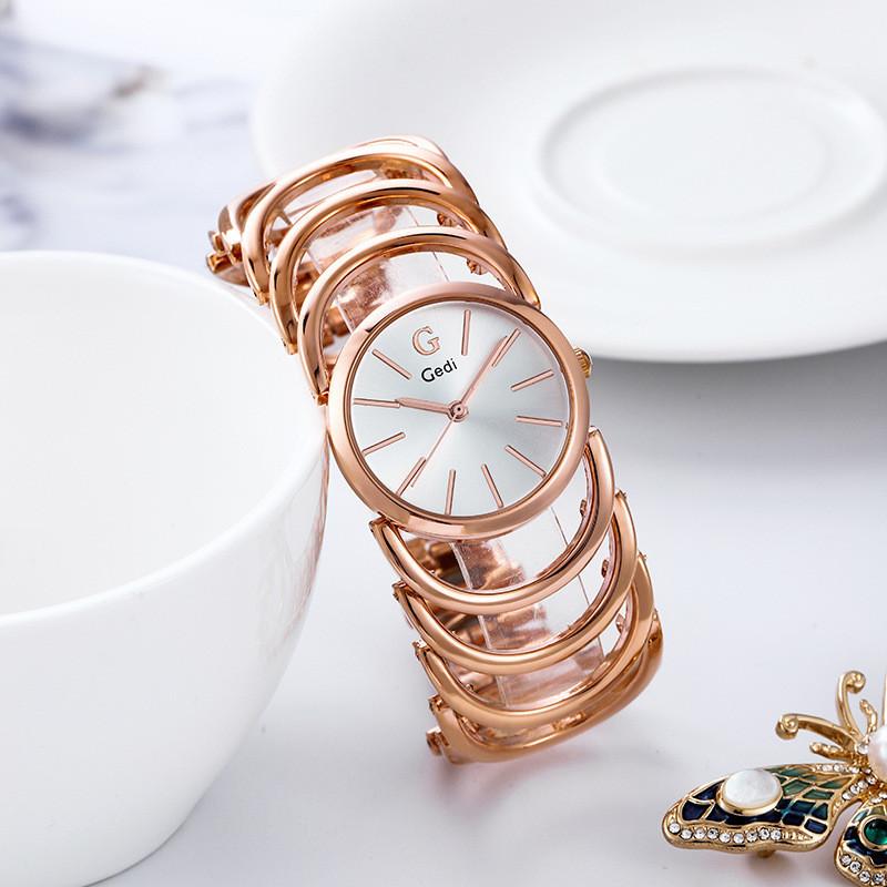 Gedi Bohemia Fashion Waterproof Quartz Watch For Women With Decorative Dial