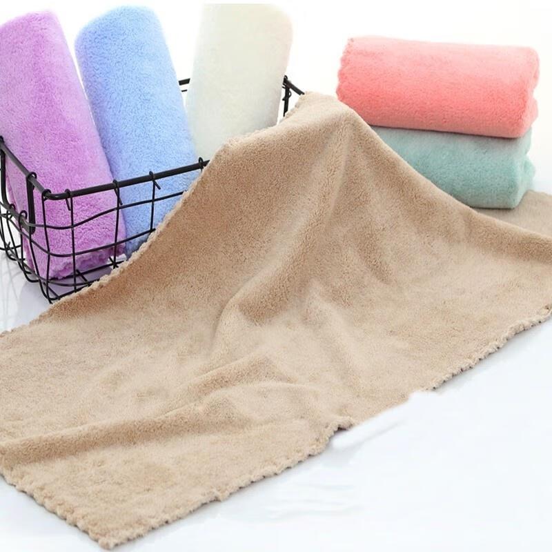 HANDUNYOU Coral Fleece Adult Towel - 20 Pack
