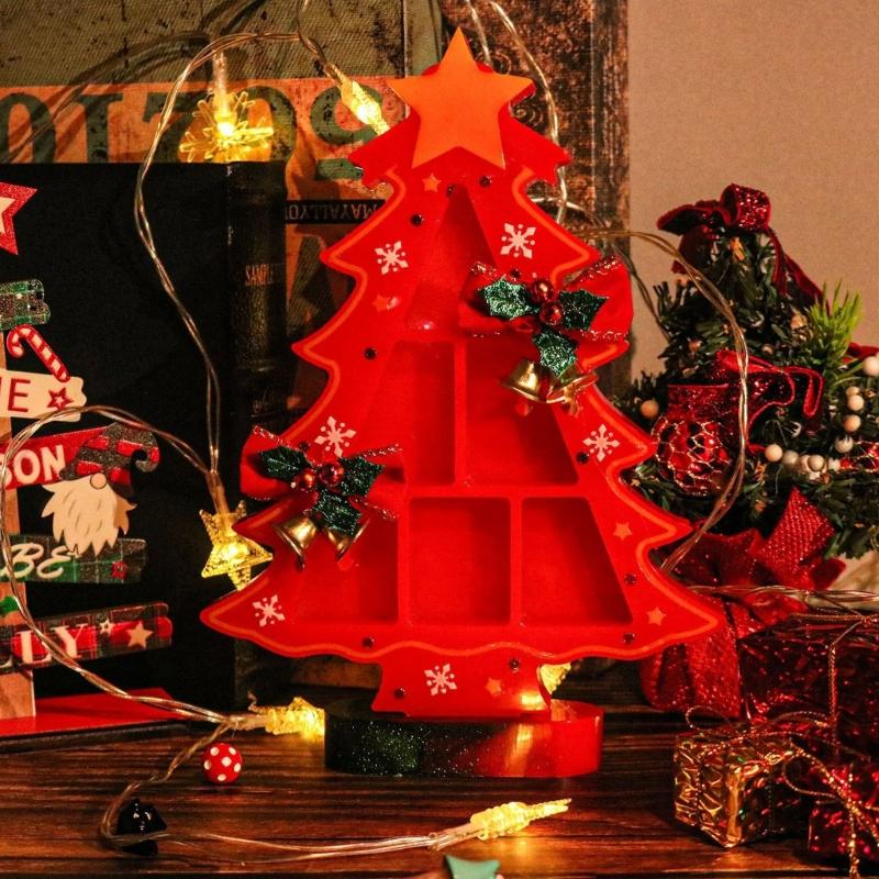 Christmas Tree Shaped Epoxy Resin Moulds Jewelry Box Molds for Storage Container