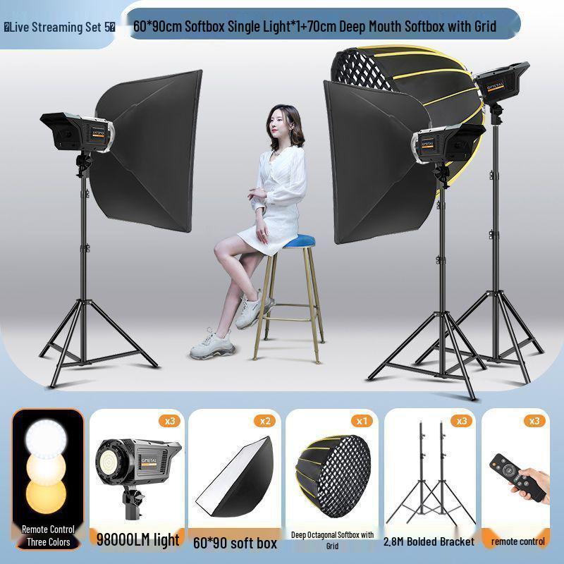 Professional Soft Light Parabolic Grid for Live Streaming and Beauty Anchors