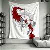 Malenia Rot Wall Hanging Printed Fabric Blanket Decorative Tapestries for Bedroom Living Room Home Decor