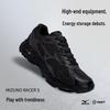 Mizuno D1GH2235-01 Phantom Black Mesh Dad Running Shoes