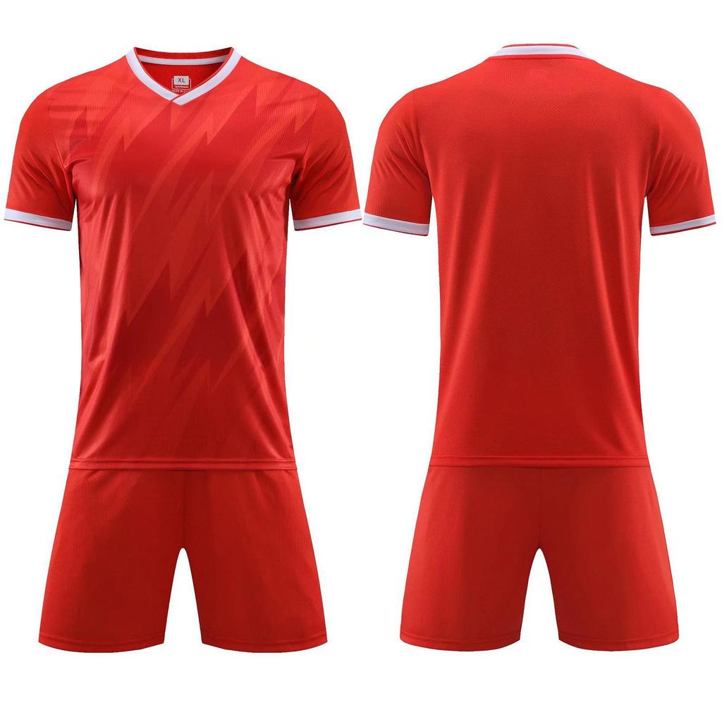 Football Uniform Set, Student Football Uniform, Adult Children'S Training Uniform, Light Plate, Football Uniform Printing, Diy