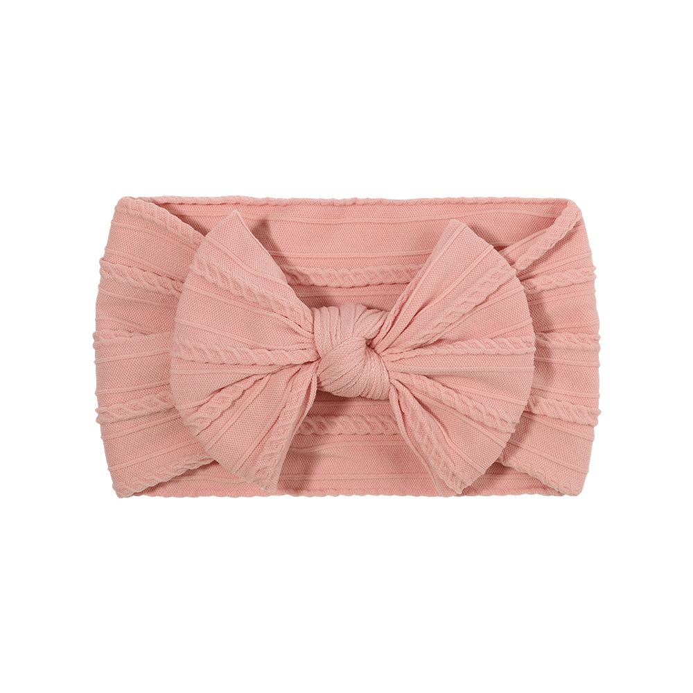 Baby Headband, Elastic Wide Brim Bow Children's Headband