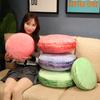 Kreatives Macaron rundes Kissen Plüschtier Heimsofa Kissen Kissen Mädchen Schlafsack Beinteil Stoffpuppe