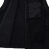 Stone Island Color Block Zip Vest With Chest Pocket Kids vests Black 771662043-V0029
