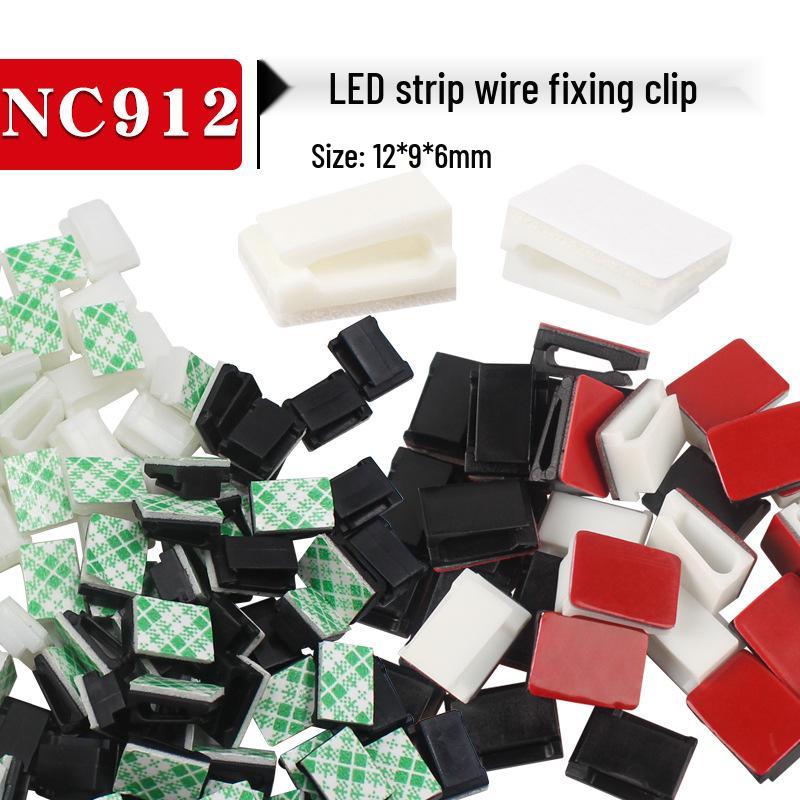 Dashcam Adhesive Cable Tie and Wire Management Clip - NC912