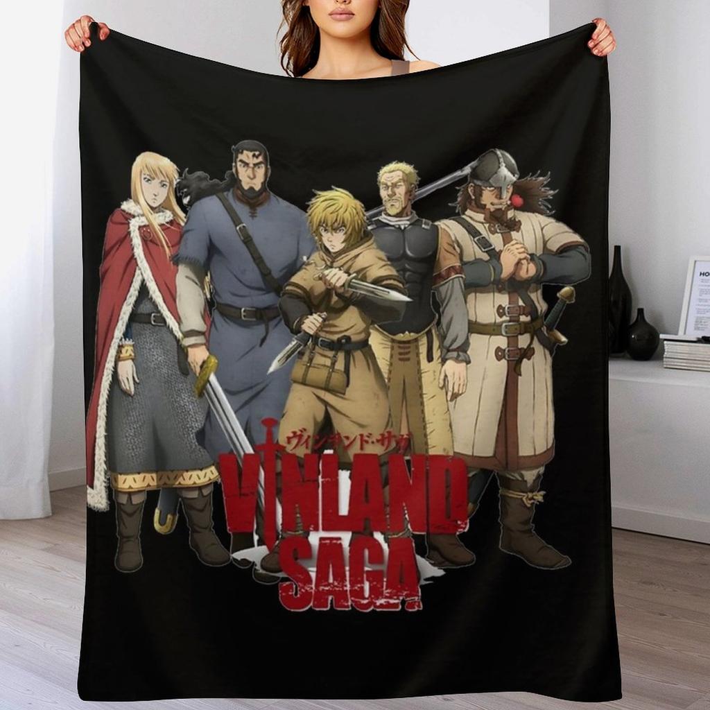 Vinland Saga - thorfinn Throw Blanket Warm warm for winter Plaid on the sofa christmas gifts Blankets