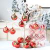 6/12pcs Delicate Christmas Tree Pendant 6cm Hanging Ornament DIY Supplies Christmas Ball  Holiday