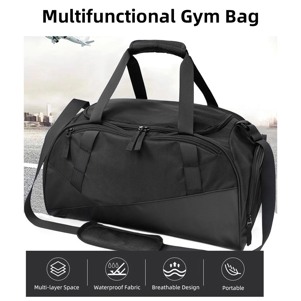 Sport Gym Bag Reise Seesack mit Schuhfach für Fitness Workout