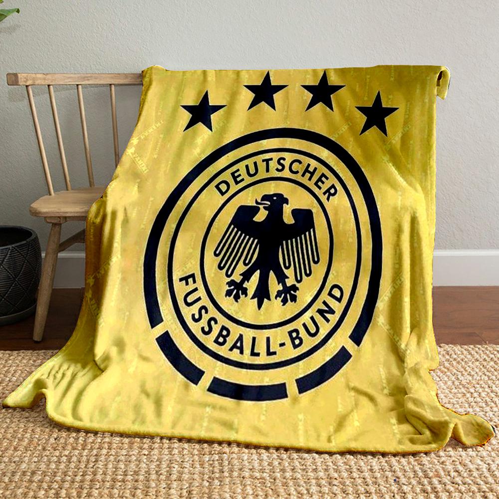 German Soccer Team Designed Flannel blanket for bedroom, living room, sofa, and nap