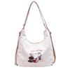Korean Version of Casual Large-capacity Bag Women's Bag 2025 Spring New Polka Dot Tote Bag Multi-functional Backpack