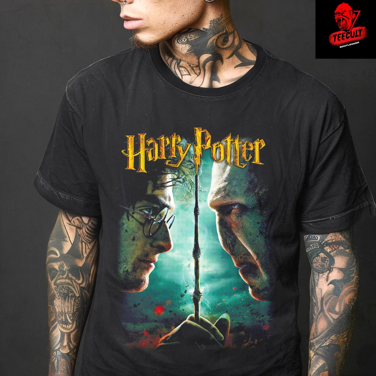 Men s and Women s T-shirts Harry Potter Fantasy Movie Character Unisex Cotton Vintage XXL