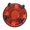 Durable Flower Pot Tray with Rollers Round Plastic Tray for Garden Plants Pot Heavy Duty Plants Pot Holder Anti deformed