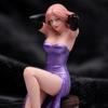 Seated Woman Figurine Static Resin Miniature Realistic for Collectors