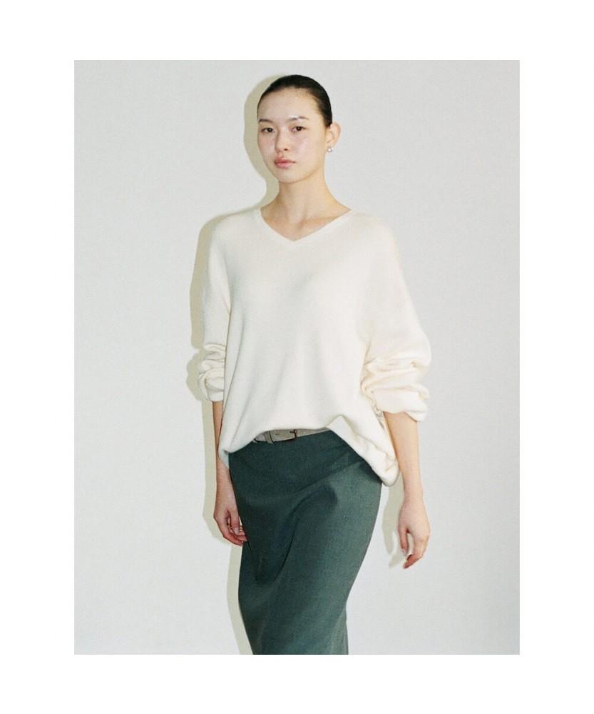 Diaepeocheo Aperture Boxy Knit Top Ivory (Ta6251A040)
