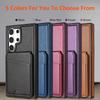 2 In 1 Detachable Vertical Cards Solt Wallet Leather Case For Samsung Galaxy S24 FE S25 Ultra S23 Plus S22 S21 A16 A55 A15 Cover