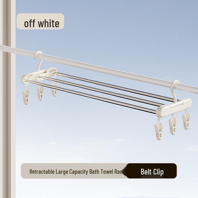 Adjustable Baby & Kids Clothes Rack with Trouser Clips and Small Hangers