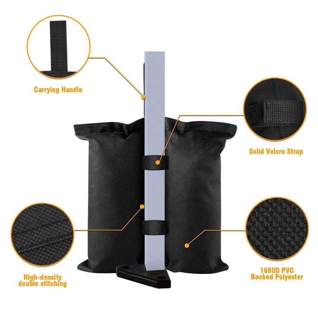 Outdoor Tent Sandbag Weights for Sunshade and Windproof Awning Support