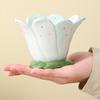 Hand-painted Ceramic Flower Cup Aroma Candle Holders, Minimalist Candle Holder Vessel Empty Cup, Home Decor Home Decoration Wedd