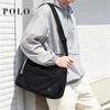 Polo Men's Lightweight Single Shoulder Crossbody Bag, Unisex Sports Sling Bag, Outdoor Cycling Bag, 12.9-inch iPad and Phone Bag