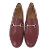 Gebrauchte AUTHENTISCHE GUCCI 786016 Loafer Jordaan Horsbit Guccissima Lederschuhe Bordeaux