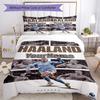 Haaland 199 Customize Your Name Bedding Set Breathable Duvet Cover with Pillowcases Home Decoration Birthday Gift