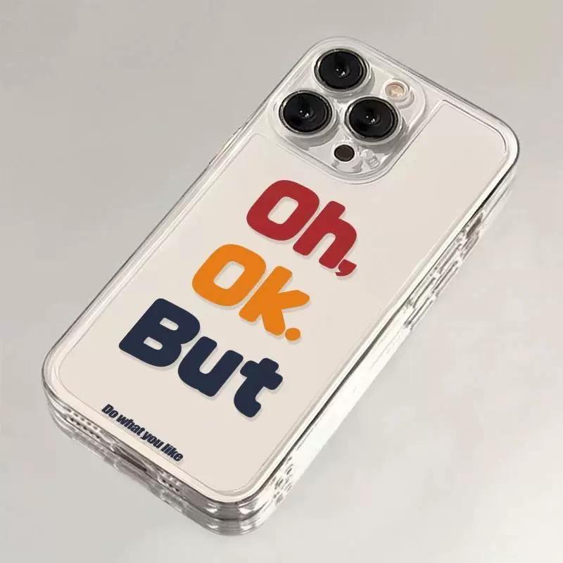 

Retro Text Quote Clear Phone Case, Aesthetic Minimal Typography Shockproof Soft Protective Cover for iPhone iPhone 13 PRO MAX разноцветный