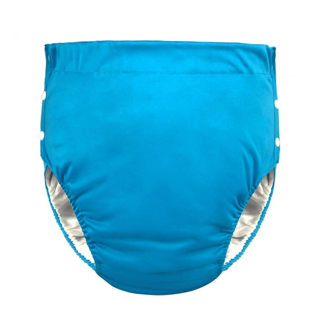 Adult Cloth Diaper Incontinence Pants Adjustable Nappy Cover Reusable Breathable Underwear