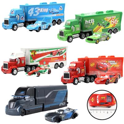 ΝΕΟ Παιχνίδι Disney Pixar Αυτοκίνητα 3 Lightning McQueen Jackson Storm Chick Hicks Mack Τruck Συλλογή Μοντέλο Μεταλλικό Die Δώρο Γενεθλίων