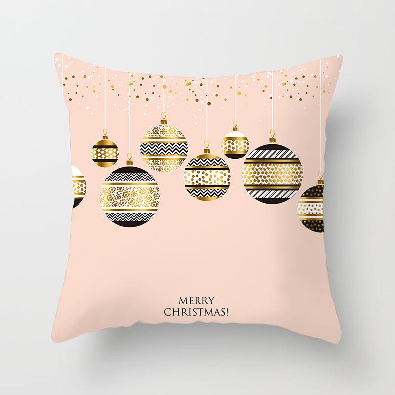 Home Furnishings Christmas Simple Sofa Pillow Cases