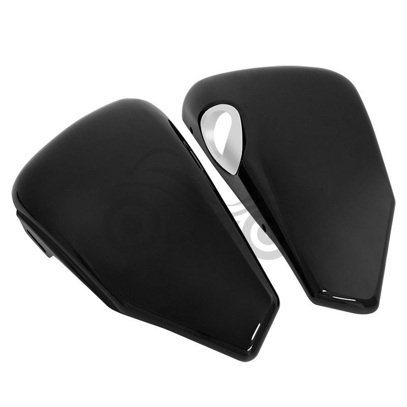 ABS Battery Cover Side Panels for Harley XL883/XL1200/X48 Motorcycles (2004-2013)