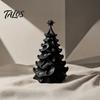 Interior Decorative Accents 3D Printed Christmas Tree Ornament, Modern Minimalist Tabletop Decor Holiday Gift for Friends Home Office Display, Festive