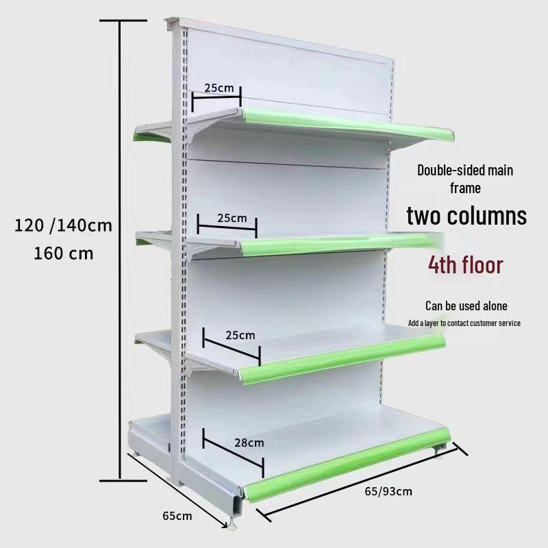 Hospital Pharmacy Multilayer Display Rack: Double/Single-Sided Wall-Mounted Medicine Cabinet