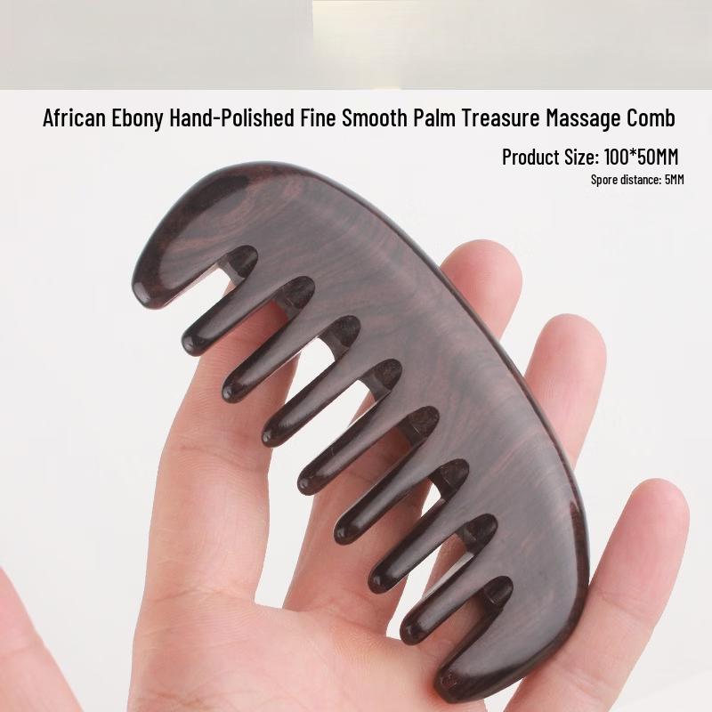 Black Sandalwood Head Massage Comb